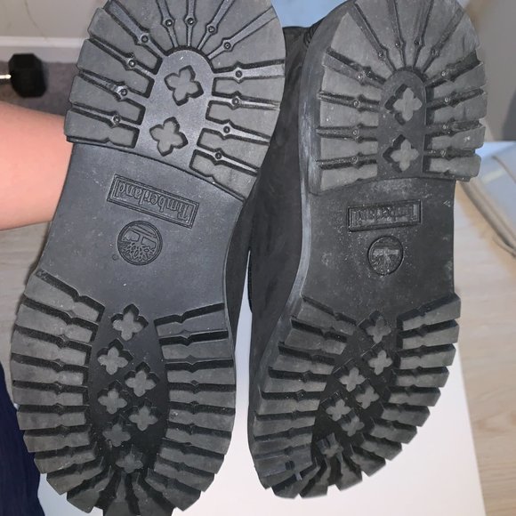 Black Timberland Boots - Picture 3 of 7